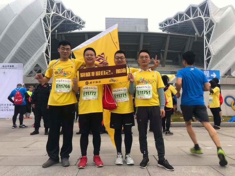 盛丰人为自己代言——跑活自己